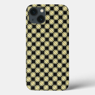 Padrão Geométrico Amarelo Amarelo Damaskish iPho