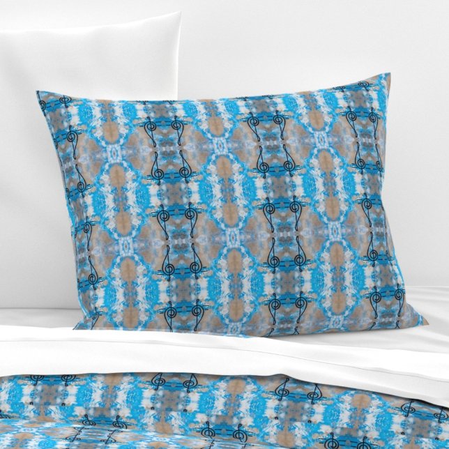 Padrão geométrico azul e cinza M (Criador carregado)