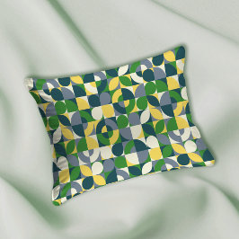 Padrão Geométrico Colorido Modern Bauhaus Abstrato