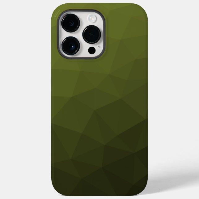 Padrão geométrico de malha verde-azeitona do exérc (Verso)