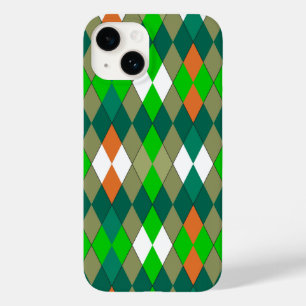 Padrão geométrico multicolorido romboides minimali
