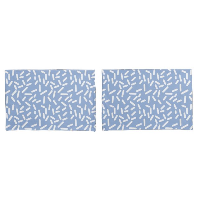 Padrão Geométrico Rosa Azul Pastel Fofo (Frente - conjunto)