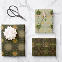 Padrão geométrico verde da Terra n.o4