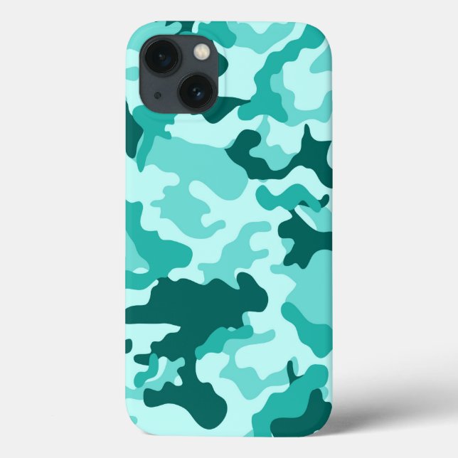 Padrão Green Turquoise Camo (Verso)