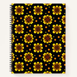 Padrão Groovy 70s Flor de Margarida Poderoso