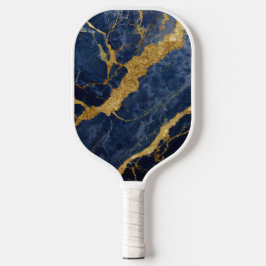 Padrão Marble Azul com Dourado