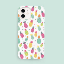 Padrão Moderno de Abacaxi Tropical Feminino