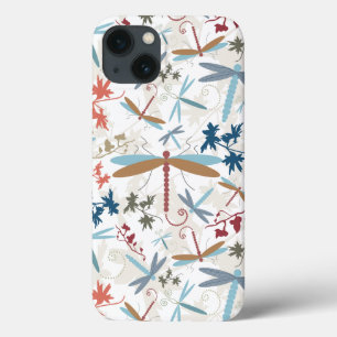 Padrão multicolorido Dragonfly iPhone C com gabin