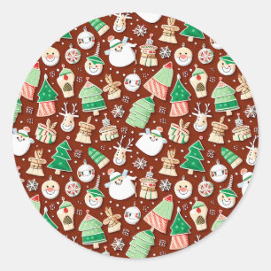Padrão Natal 7 - Adesivo