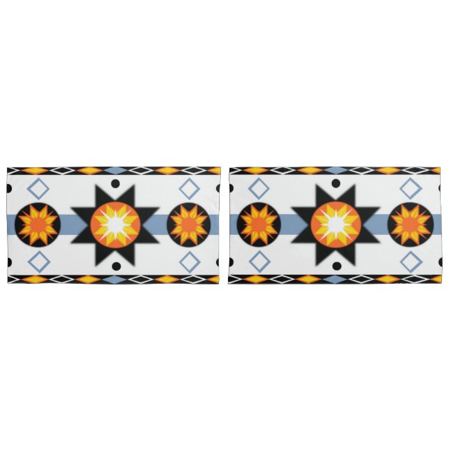 Padrão nativo americano do Sol (Frente - conjunto)