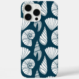 Padrão náutico de células de anzol em branco e Mar