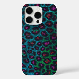 Padrão Neon-Noir do Leopardo da Neve