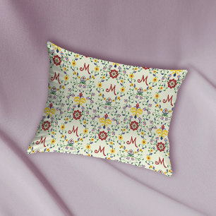 Padrão nórdico do Monograma Rosemaling escandinavo