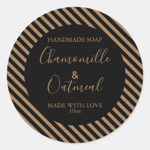 Padrão personalizável de etiqueta de sabão mode