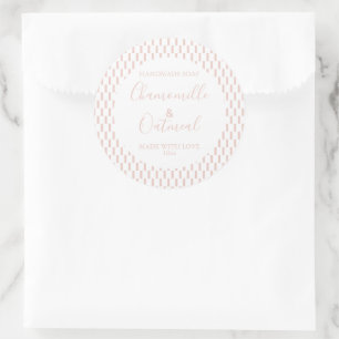 Padrão Personalizável de Etiqueta Soap Moderno