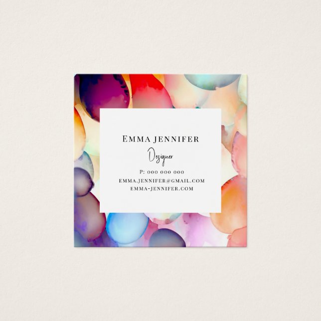 Padrão pintado cor-de-rosa com Abstrato brilhante  (Frente)