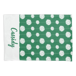Padrão Pom De Cheerleader Verde