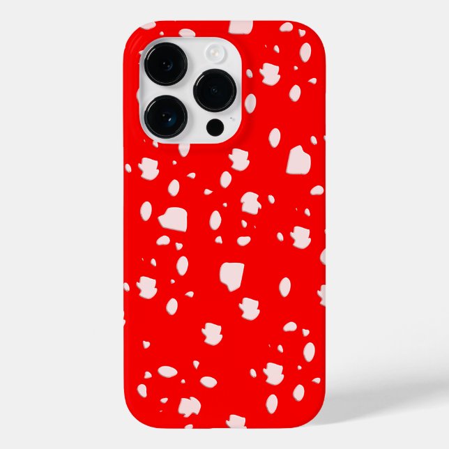 padrão ponto com toadstool vermelha (Verso)