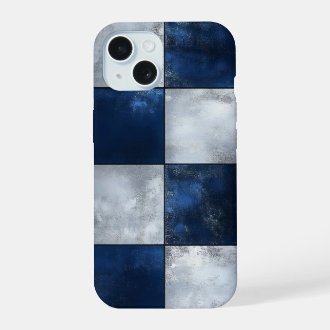 Padrão Prata e Azul (Verso)