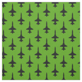 Padrão Preto de Talon T-38 no Tecido Verde