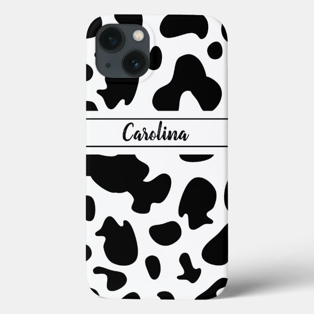 padrão preto e branco de impressão em animais (Verso)