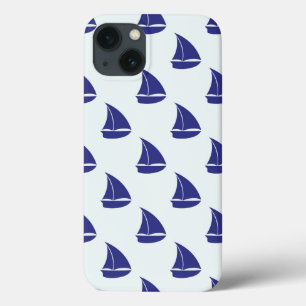 Padrão Real Blue Sailboat