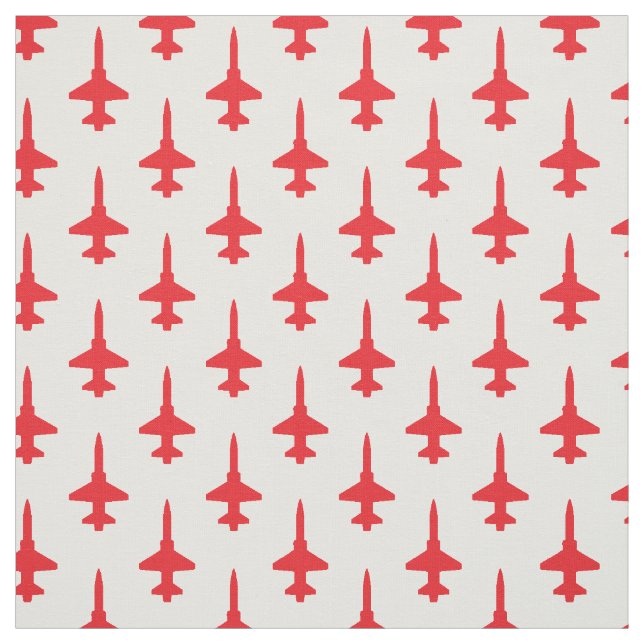 Padrão Red T-38 Talon no Tecido Branco (Modelo)