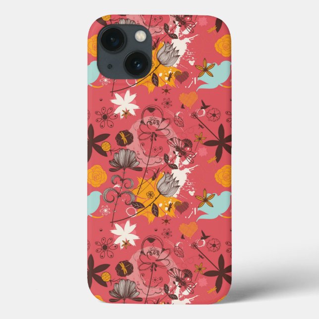 Padrão retrofloral 7 (Verso)
