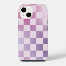 Padrão Roxo Gradiente Xadrez Retrô