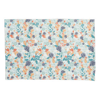 Padrão sem costura da Flor Retro Floral