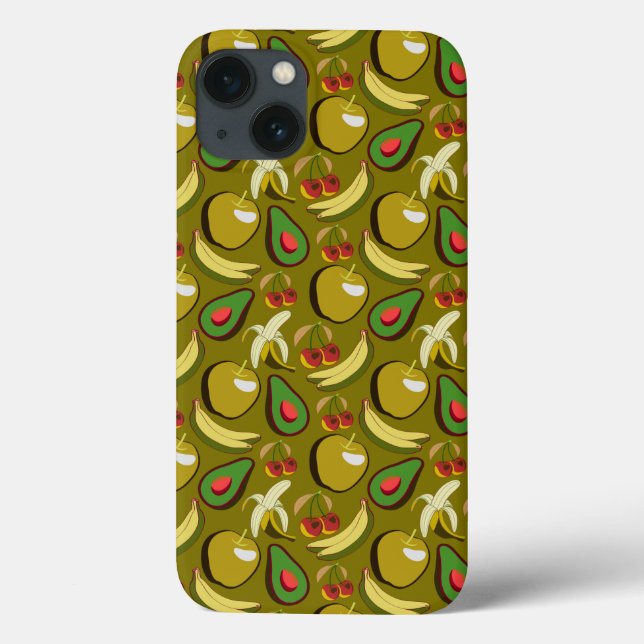 Padrão sem descontinuidades da fruta tropical amar (Verso)