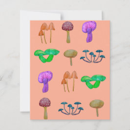 Padrão simples de cogumelos