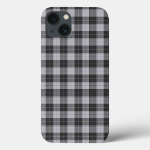 Padrão simples de tartan nas cinzas