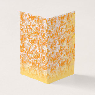 Padrão têxtil com laranja vibrante e dourado