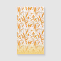 Padrão têxtil com laranja vibrante e dourado
