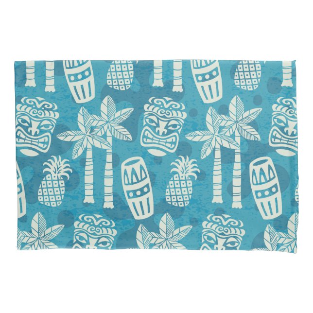 Padrão Tiki Moderno Retro de Meados do Século (Frente-Esquerda)