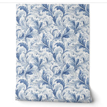 Padrão Toile de País Francês Azul