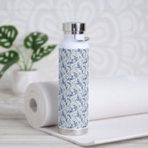 Padrão Toile de País Francês Azul