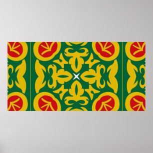 Padrão Tradicional Islâmico. Bandana impressão 