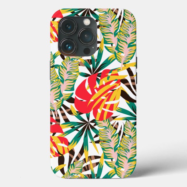 Padrão tropical brilhante (Verso)
