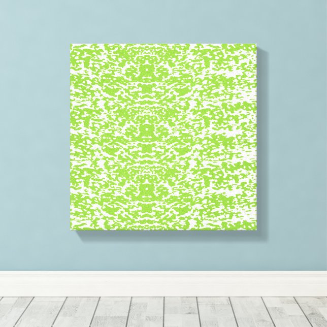 Padrão Verde Lima Grunge - Decoração Abstrata de V (Insitu(piso de madeira))