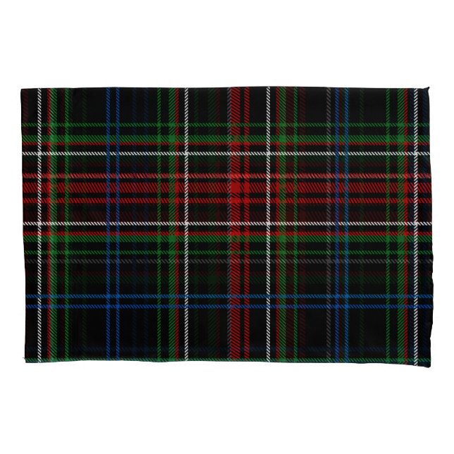 Padrão Verificado de Tartan Xadrez Azul Branco Ver (Frente)