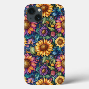 Padrão Vibrante da Sonda Floral Boêmia