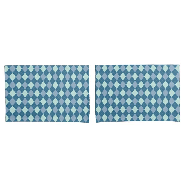 Padrão Vintage Argila Azul (Frente - conjunto)