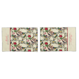 Padrão Vitoriano de Pássaros Retron-Pássaros Retro