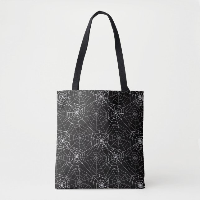 Padrão Web de aranha do Halloween | Bolsa Tote (Frente)