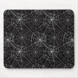 Padrão Web de aranha do Halloween Mousepad