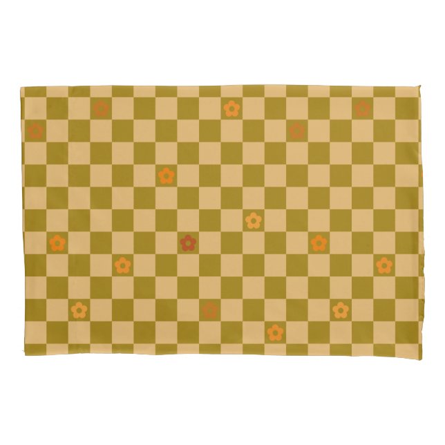 Padrão Xadrez de Flores - Nº 02 (Frente-Esquerda)