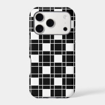 Padrão Xadrez em Preto e Branco