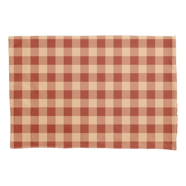 Padrão Xadrez Escuro de Gingham (Frente)